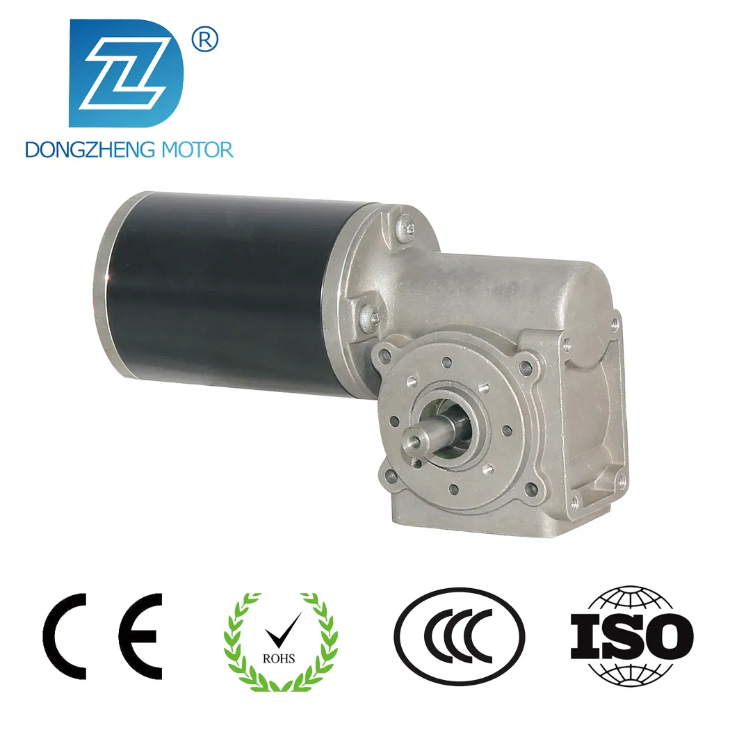 63mm DC ウォーム ギアボックス自動ドア発電機ギア モーター