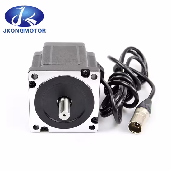 1.8 度 NEMA34 キーシャフト 86 ミリメートル防水 DC ハイブリッドステッピングステッピング BLDC モーター電気産業用